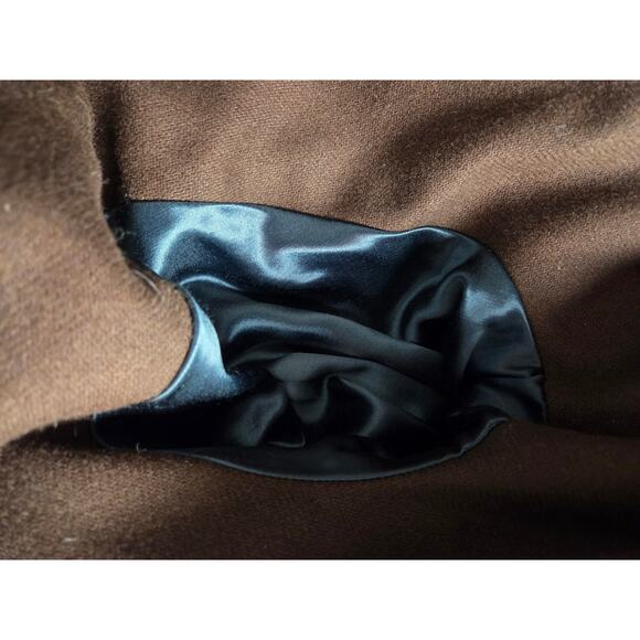 Vintage Towne London Fog Trench Coat Double Breasted Classic Size10 Belted Lined - Picture 7 of 13